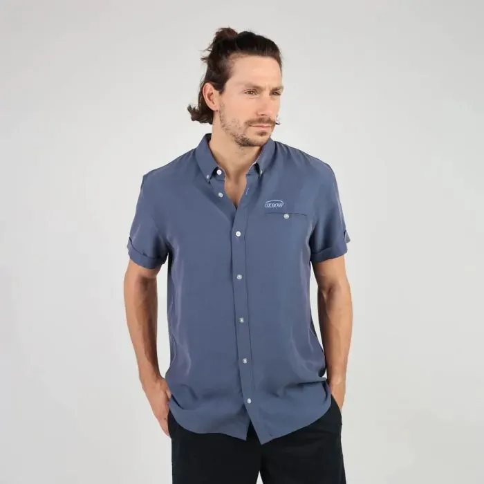 Oxbow Shirt Men Shirt Commi 8211 Deep Marine