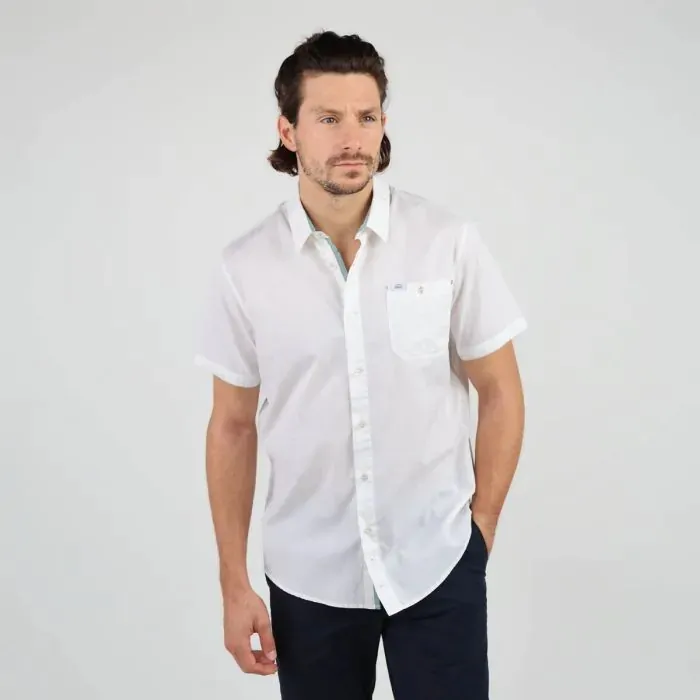 Oxbow Shirt Men Shirt Cory 8211 Blanc