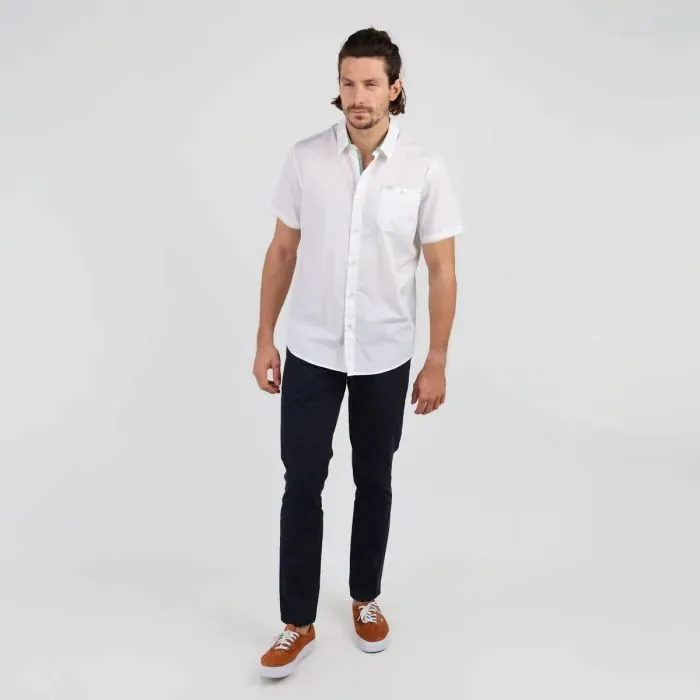 Oxbow Shirt Men Shirt Cory 8211 Blanc