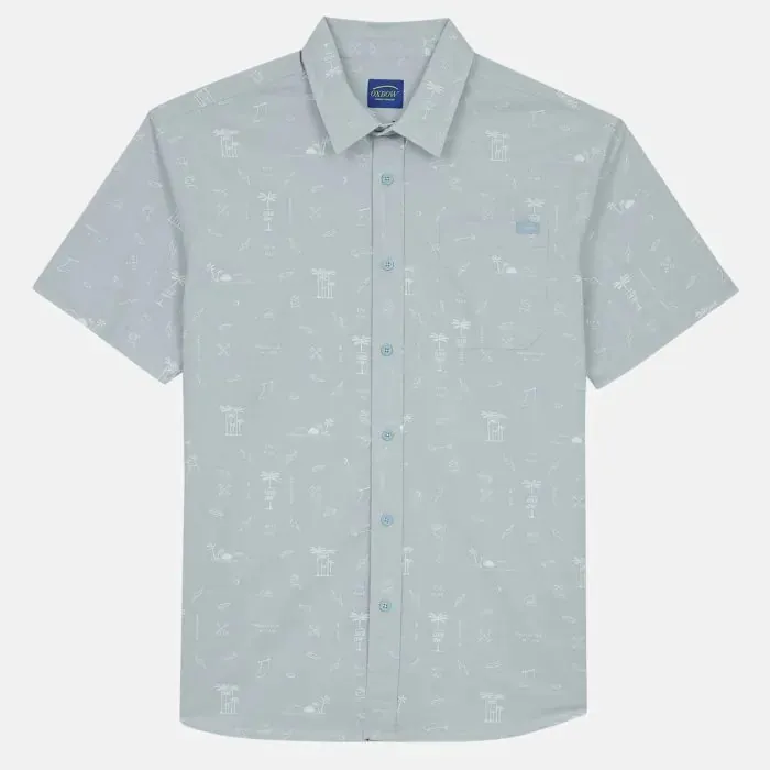 Oxbow Shirt Men Shirt Cupixi 8211 Light Blue