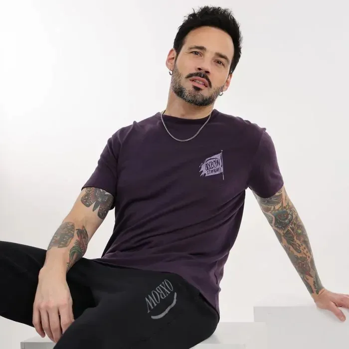 Oxbow Snow And Ski Base Layer Men TeeShirt Arrouy 8211 Velvet