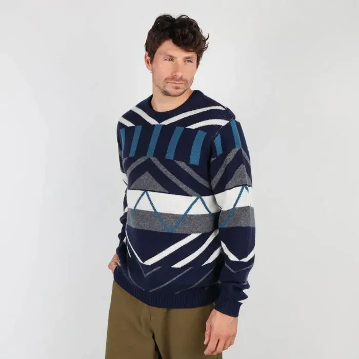 Oxbow Sweater Men Sweater Pandim 8211 Deep Marine