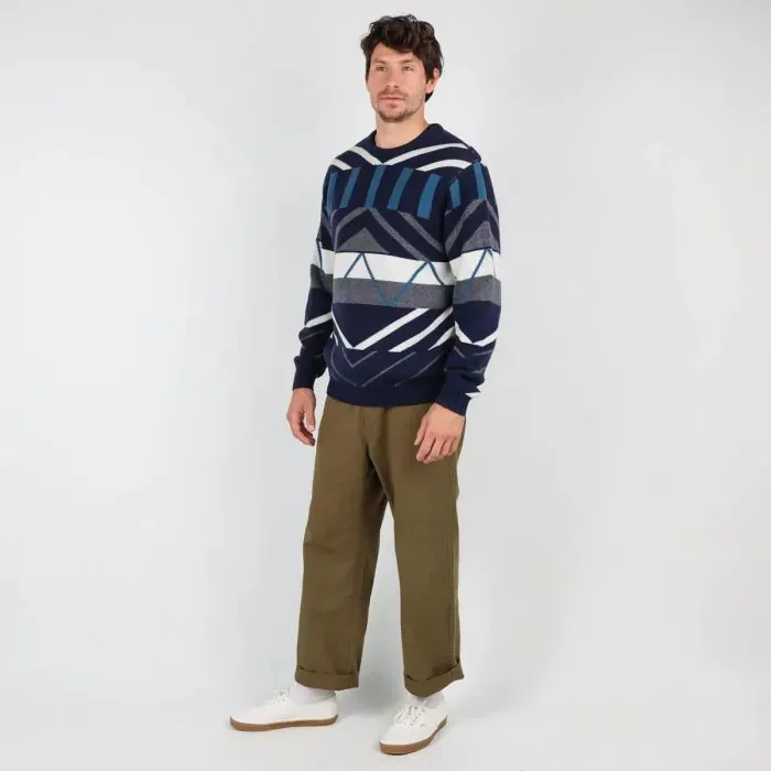 Oxbow Sweater Men Sweater Pandim 8211 Deep Marine