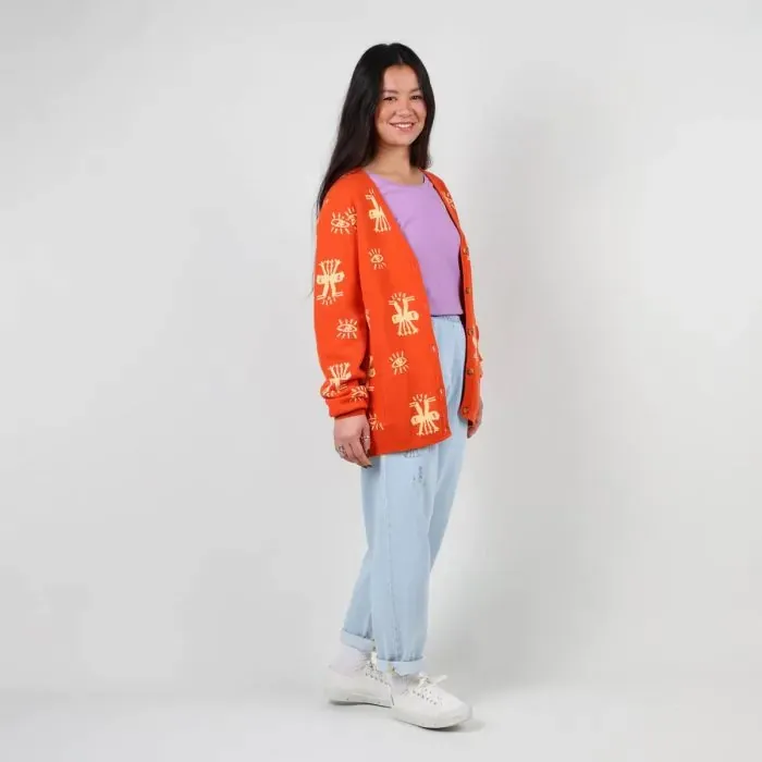 Oxbow Sweater Women Cardigan Pilar 8211 Lava