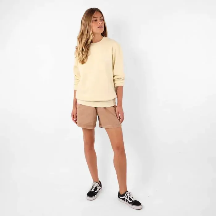 Oxbow Sweatshirt Women Sweatshirt Seroni 8211 Sable