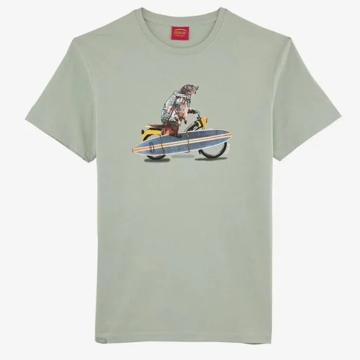 Oxbow TeeShirt Men TeeShirt Techak 8211 Lichen