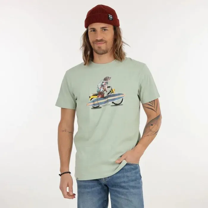 Oxbow TeeShirt Men TeeShirt Techak 8211 Lichen