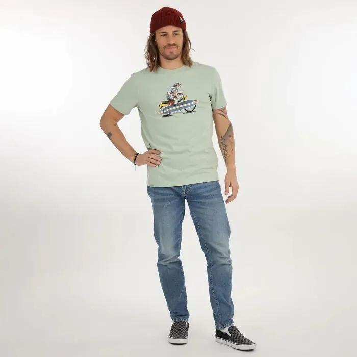 Oxbow TeeShirt Men TeeShirt Techak 8211 Lichen