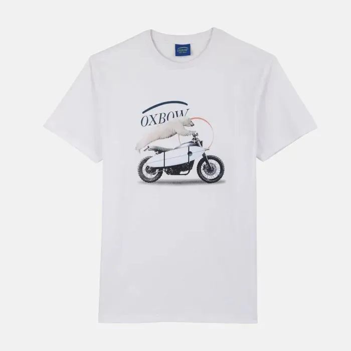 Oxbow TeeShirt Men TeeShirt Trail 8211 Blanc