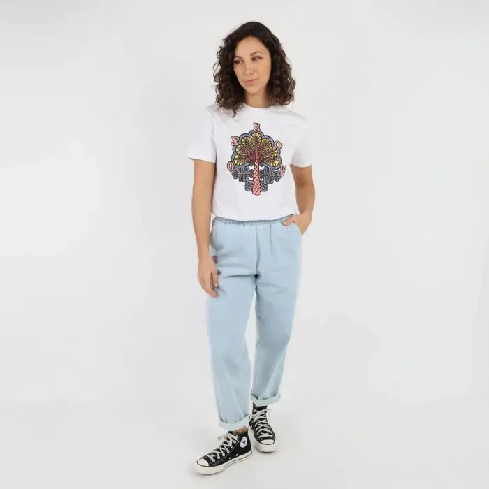 Oxbow TeeShirt MenWomen TeeShirt Tree 8211 Blanc