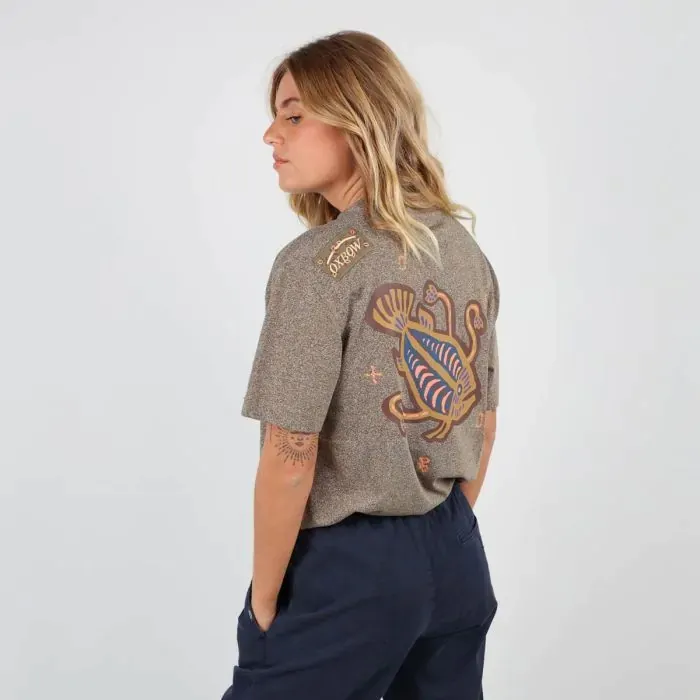 Oxbow TeeShirt Top Women TeeShirt Tapti 8211 Kaki