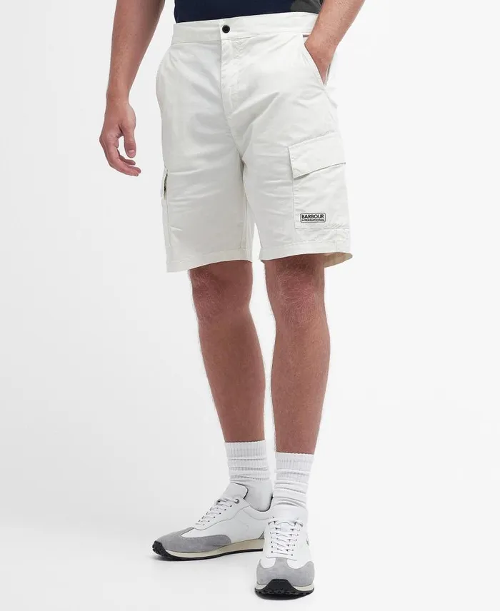 Parson Shorts Green Fig Men Barbour Trousers and Shorts