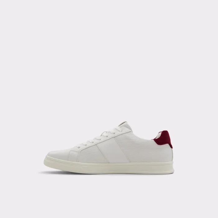 Pele White Synthetic Embossed Men ALDO Sneakers