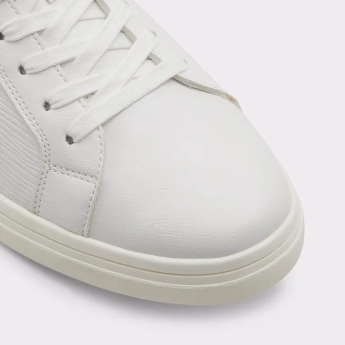 Pele White Synthetic Embossed Men ALDO Sneakers