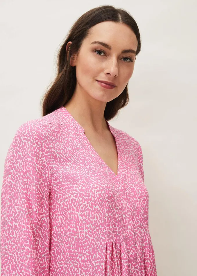 Penele Swing Dress Pinkivory Women Phase Eight Dresses