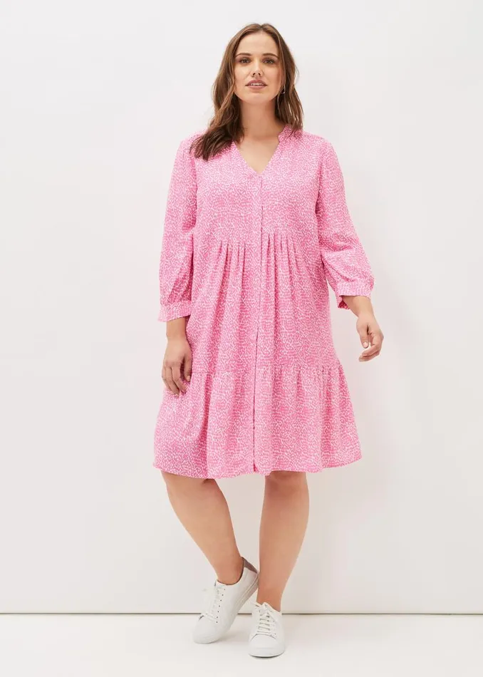 Penele Swing Dress Pinkivory Women Phase Eight Dresses