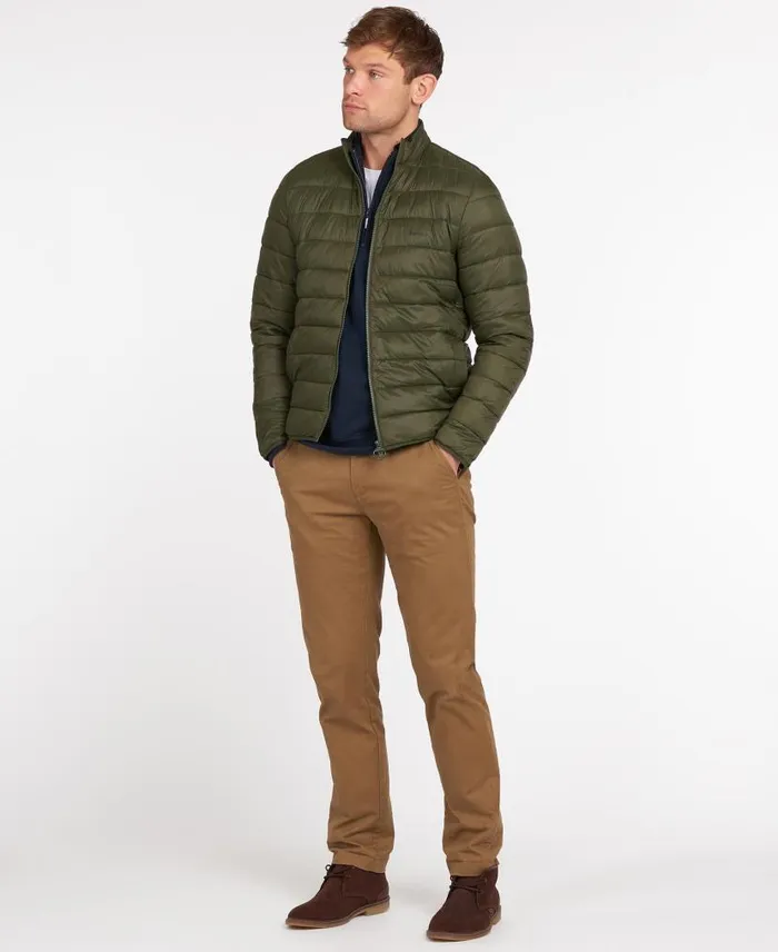 Penton Quilted Jacket Black Men Barbour Quilted Jackets