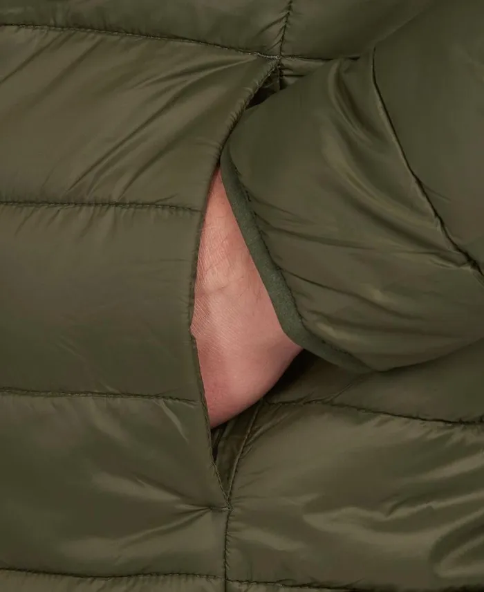 Penton Quilted Jacket Black Men Barbour Quilted Jackets