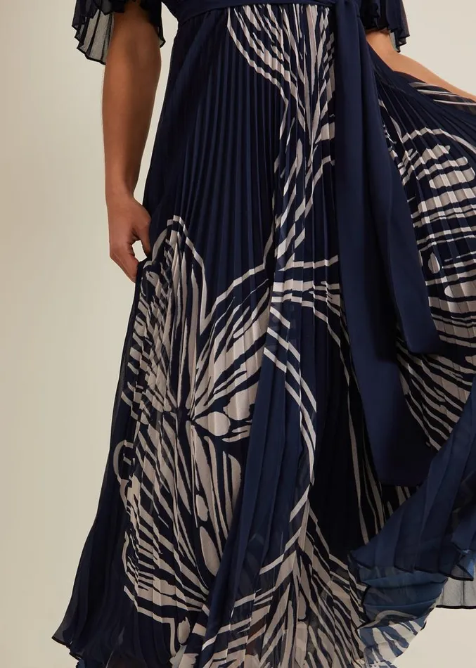 Petite Abigail Printed Pleat Midaxi Dress Multicoloured Women Phase Eight Dresses Petite Abigail Printed Pleat Midaxi Dress Multicoloured Women Phase Eight Dresses