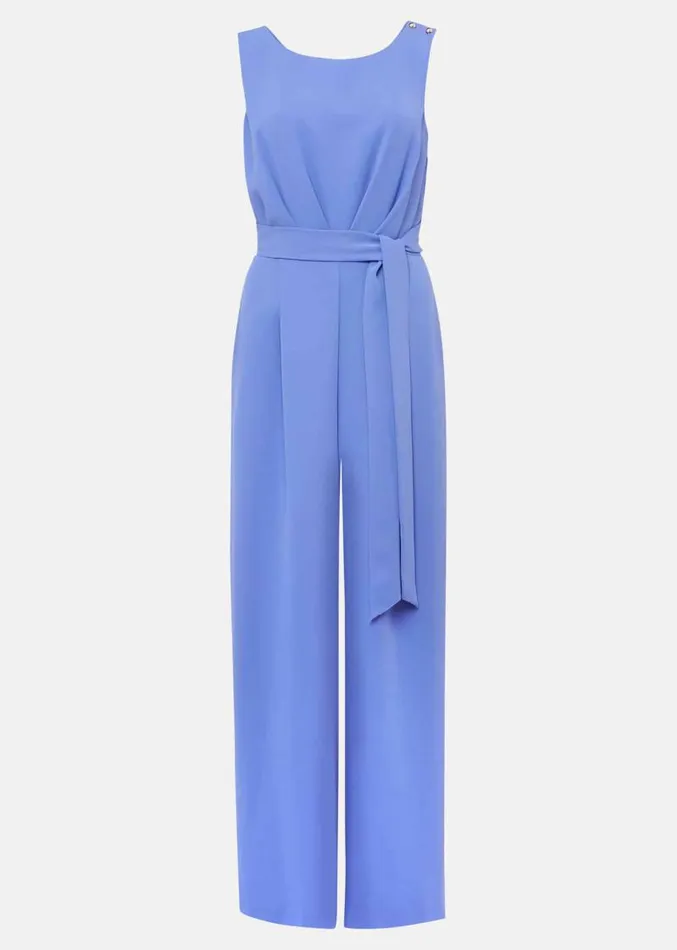 Petite Elaina Blue Wide Leg Jumpsuit Foxglove Blue Women Phase Eight Dresses Petite Elaina Blue Wide Leg Jumpsuit Foxglove Blue Women Phase Eight Dresses