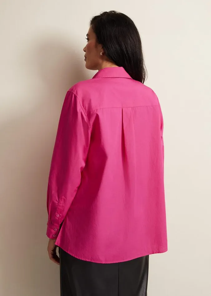Pink Cotton Shirt Pink Women Phase Eight Shirts and Blouses