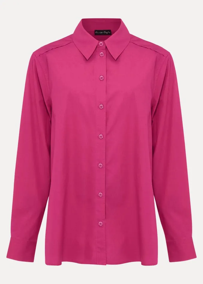 Pink Cotton Shirt Pink Women Phase Eight Shirts and Blouses