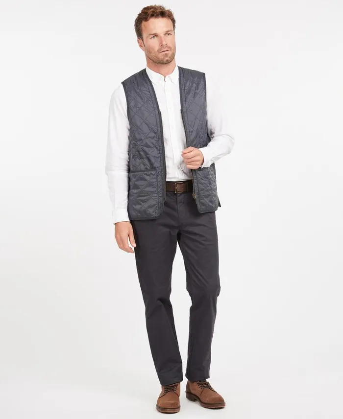 Polarquilt ZipIn Liner Black Men Barbour Gilets and Liners