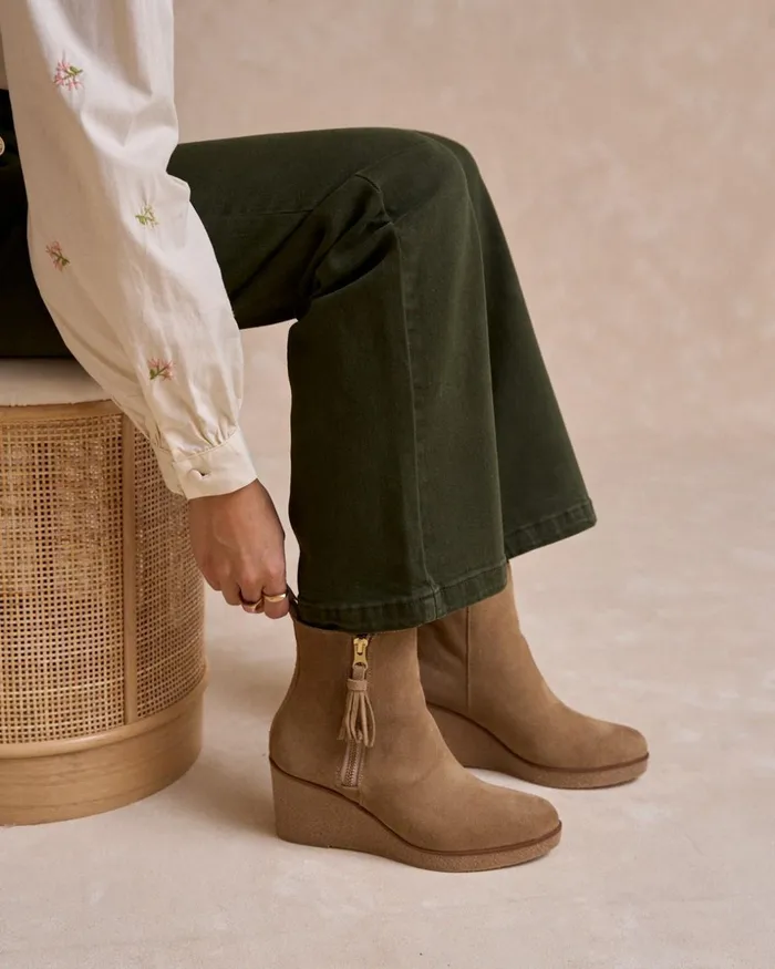 Polin Et Moi Ankle Boots Beige Asalea Beige Women Ankle Boots Polin Et Moi Ankle Boots Beige Asalea Beige Women Ankle Boots