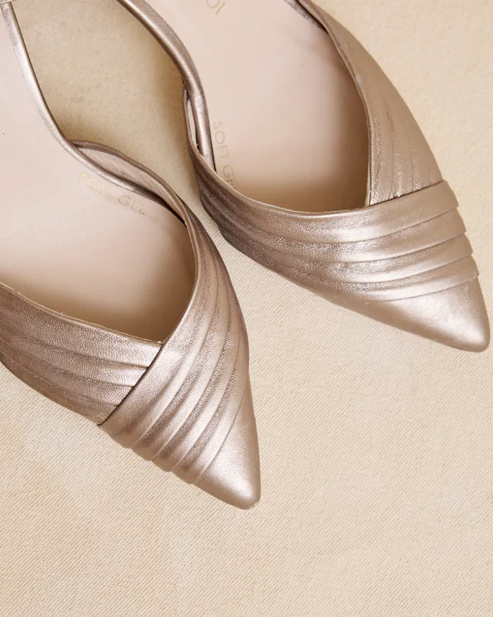 Polin Et Moi Bilma Reel Shoe Silver Women Heels Polin Et Moi Bilma Reel Shoe Silver Women Heels