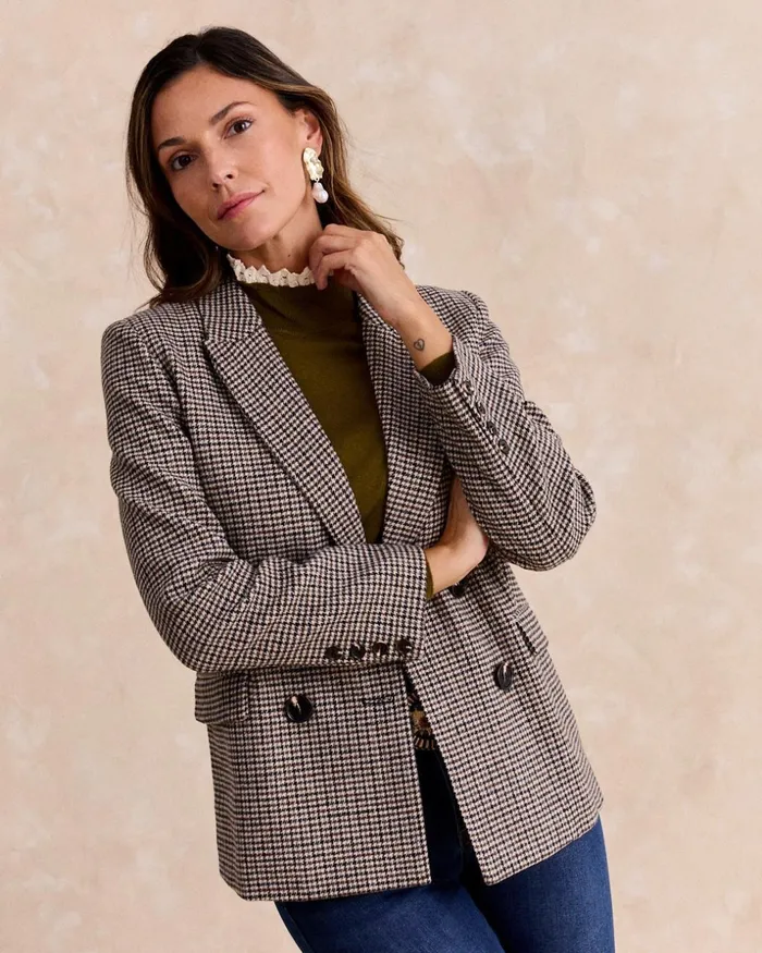 Polin Et Moi Bimba Crusade Blazer Brown Women Blazer And Jackets Polin Et Moi Bimba Crusade Blazer Brown Women Blazer And Jackets