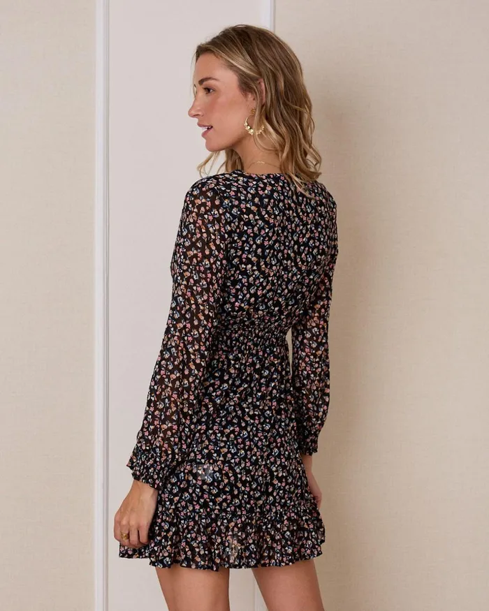 Polin Et Moi Cunila Print Dress Black Women Dresses And Jumpsuits Polin Et Moi Cunila Print Dress Black Women Dresses And Jumpsuits