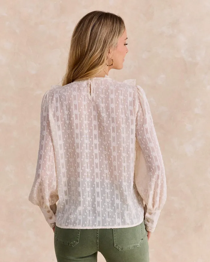 Polin Et Moi Lurex Madrigat Blouse Raw Women Blouses And Shirts Polin Et Moi Lurex Madrigat Blouse Raw Women Blouses And Shirts