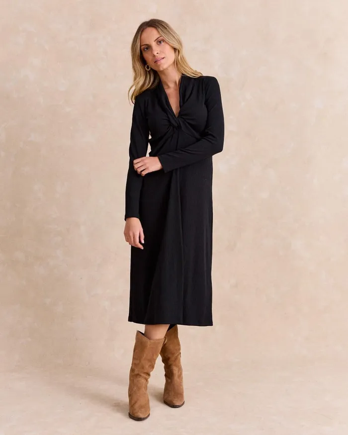 Polin Et Moi Maple Maxi Dress Black Women Dresses And Jumpsuits Polin Et Moi Maple Maxi Dress Black Women Dresses And Jumpsuits