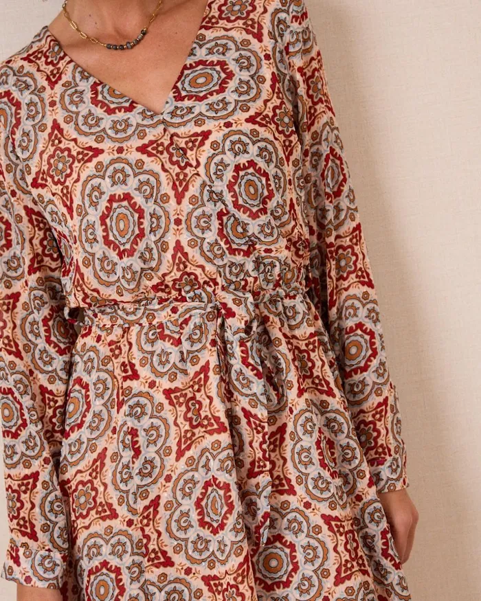 Polin Et Moi Sunflower Short Dress Beige Women Dresses And Jumpsuits Polin Et Moi Sunflower Short Dress Beige Women Dresses And Jumpsuits