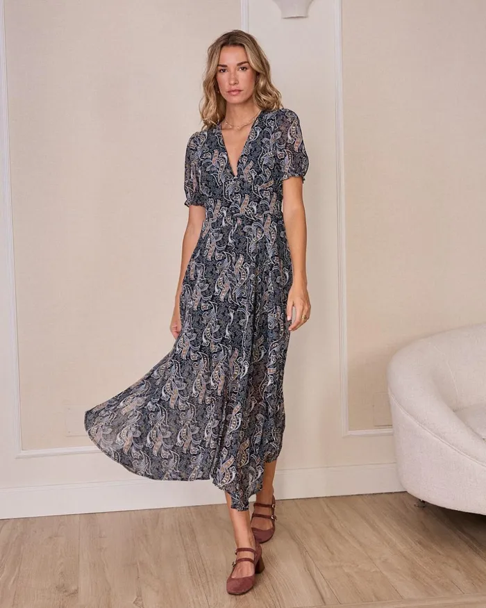 Polin Et Moi Vera Amoebas Dress Black Women Dresses And Jumpsuits Polin Et Moi Vera Amoebas Dress Black Women Dresses And Jumpsuits