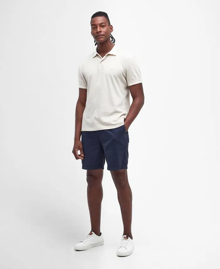 Powburn Polo Shirt Mist Men Barbour Polo Shirts