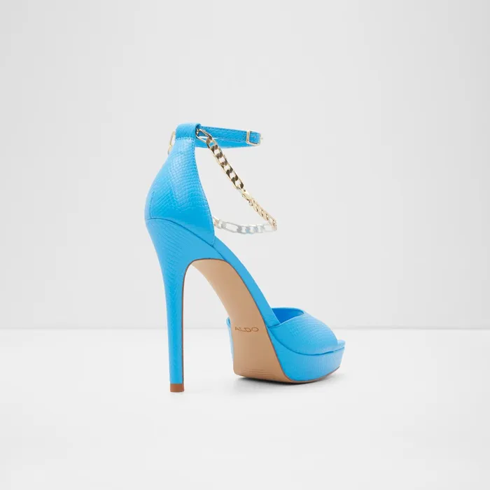 Prisilla Bright Blue Women ALDO Heels