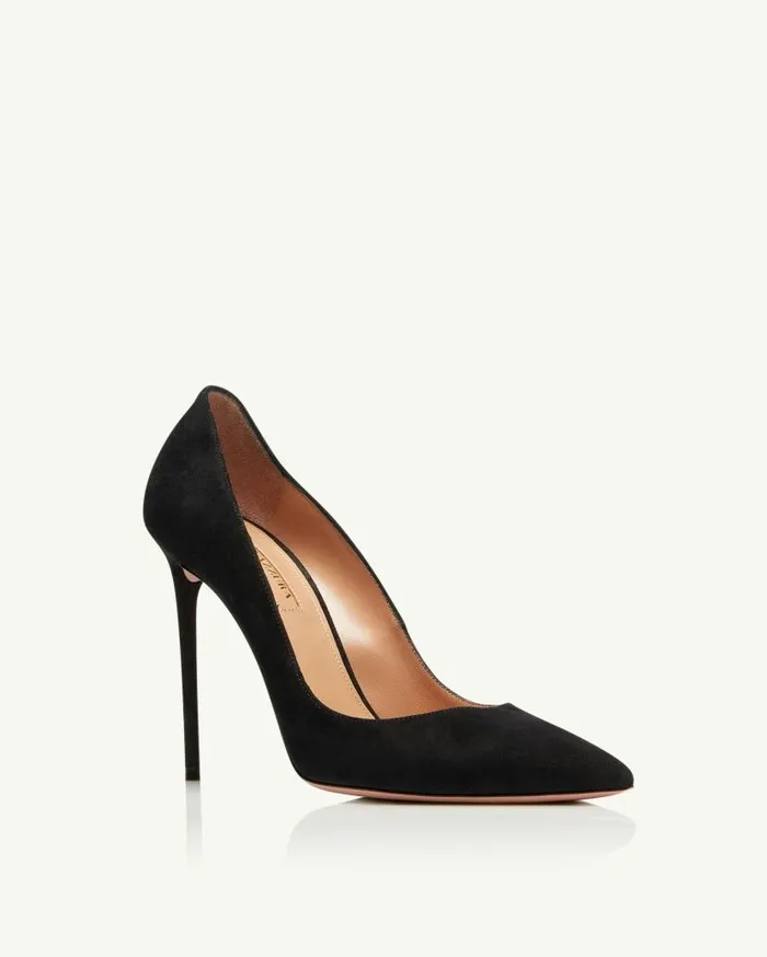 Purist Pump 105 Black Women Aquazzura Essentials