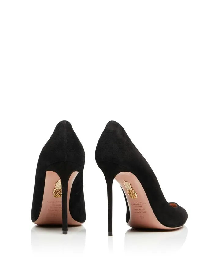 Purist Pump 105 Black Women Aquazzura Essentials Purist Pump 105 Black Women Aquazzura Essentials