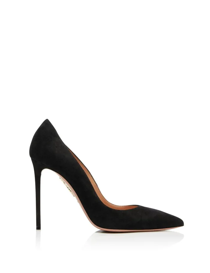 Purist Pump 105 Black Women Aquazzura Essentials Purist Pump 105 Black Women Aquazzura Essentials