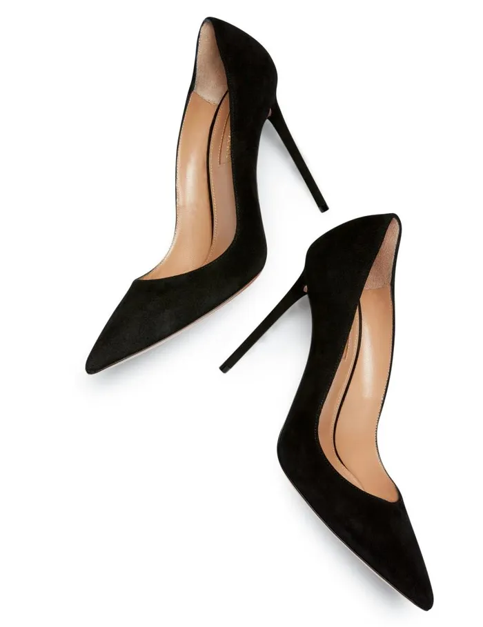 Purist Pump 105 Black Women Aquazzura Essentials Purist Pump 105 Black Women Aquazzura Essentials