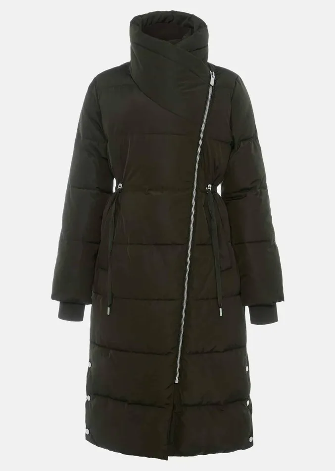 Rae Asymetric Puffer Green Women Phase Eight Coats