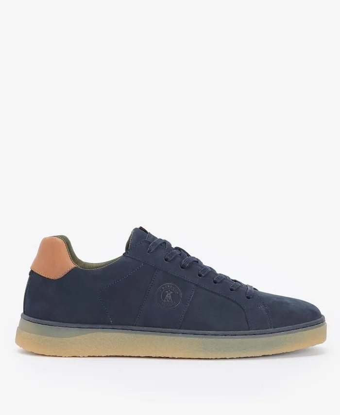 Reflect Runner Trainers Classic Navy Men Barbour Trainers