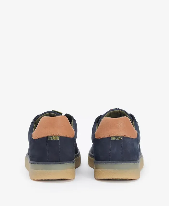 Reflect Runner Trainers Classic Navy Men Barbour Trainers