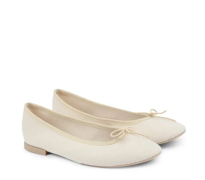 Repetto Womens Ballerinas High Lili Ballerinas Vegan Beige Lin