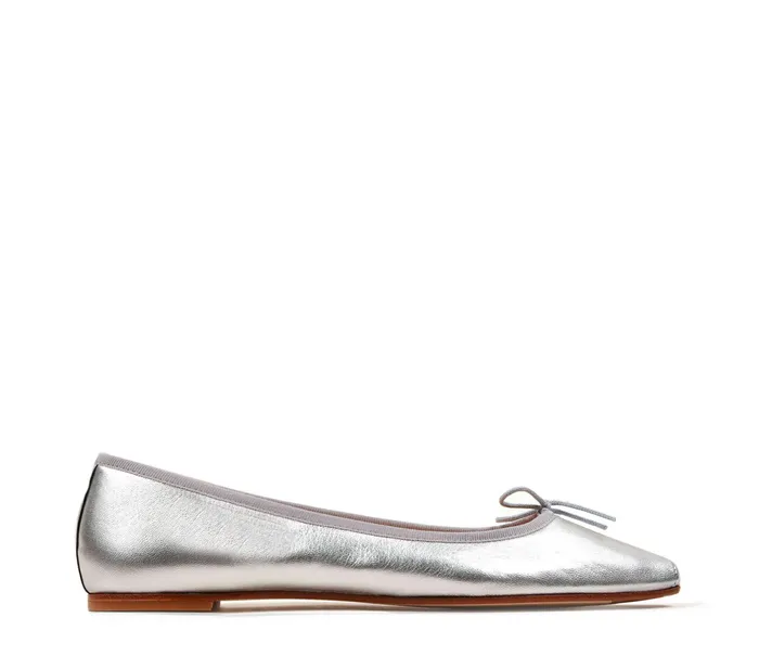Repetto Womens Ballerinas Paula Ballerinas Silver