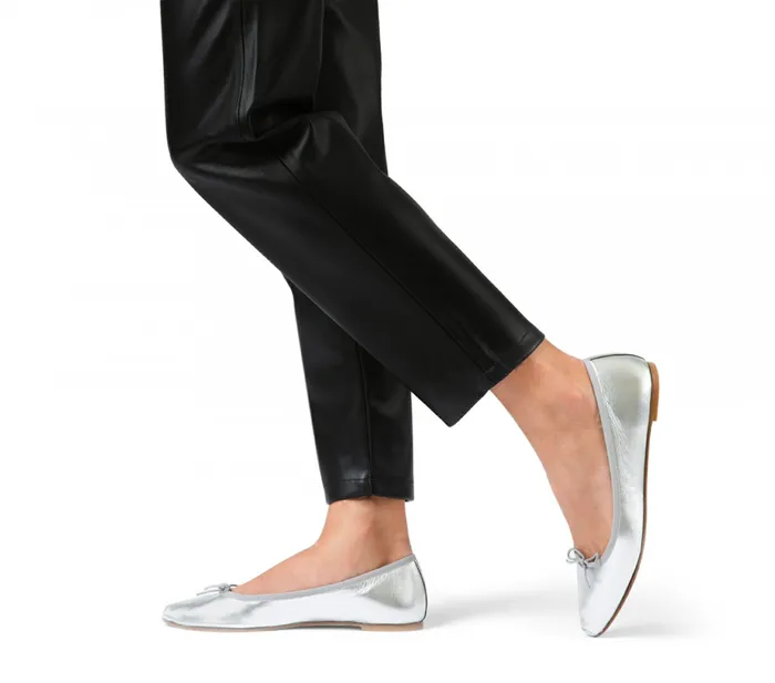 Repetto Womens Ballerinas Paula Ballerinas Silver