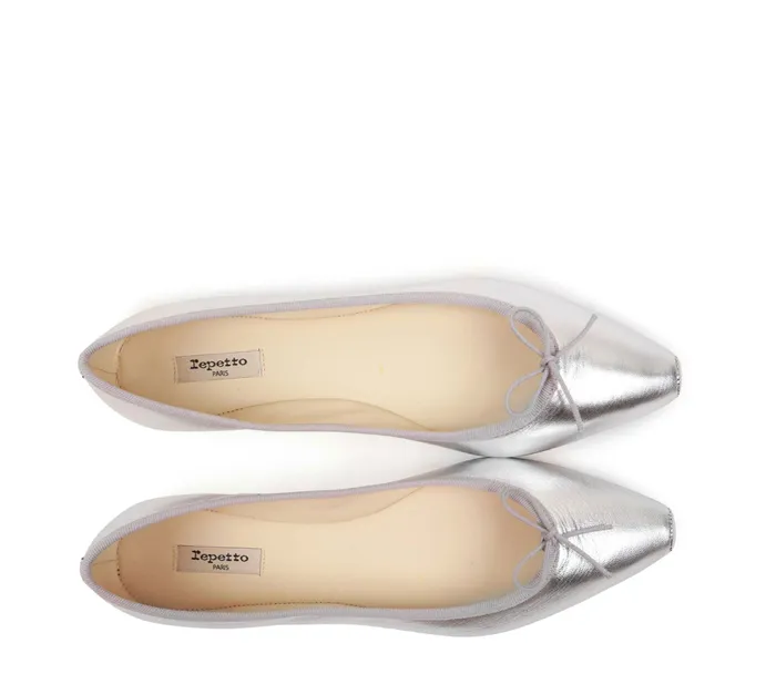 Repetto Womens Ballerinas Paula Ballerinas Silver