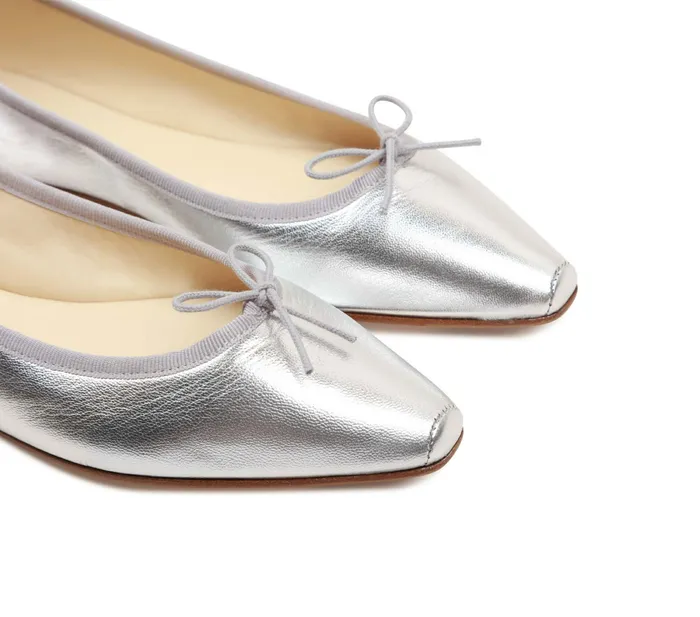Repetto Womens Ballerinas Paula Ballerinas Silver