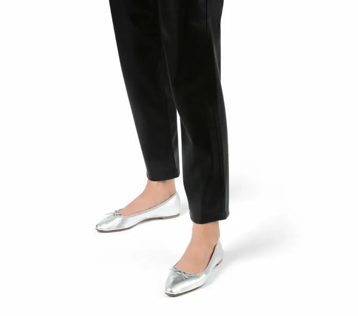 Repetto Womens Ballerinas Paula Ballerinas Silver